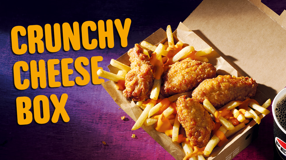 NEU: Crunchy Cheese Box