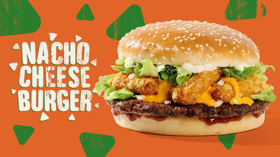 NEU: Nacho Cheese Burger