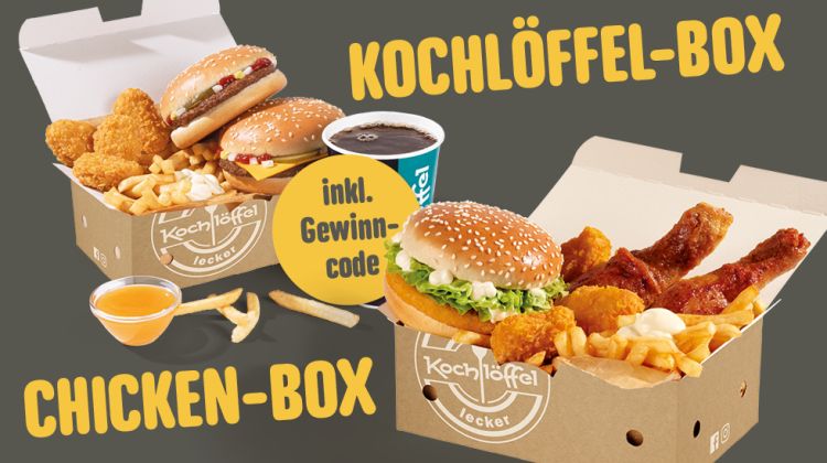 Kochlöffel-Box & Chicken-Box