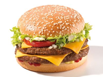 doppelter Star-Burger