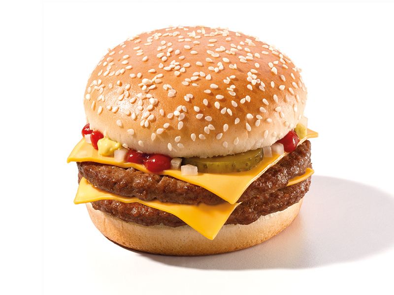 Image - doppelter Cheeseburger